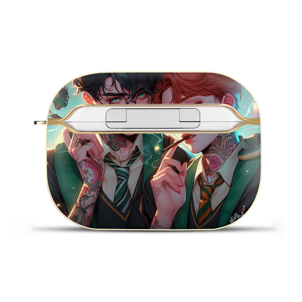 （画像用） Harry Potter ハリー・ポッターシリーズ 【AirPods Pro用】ハードシェル保護ケース｜耐衝撃・防指紋・カラビナ付き商品仕様