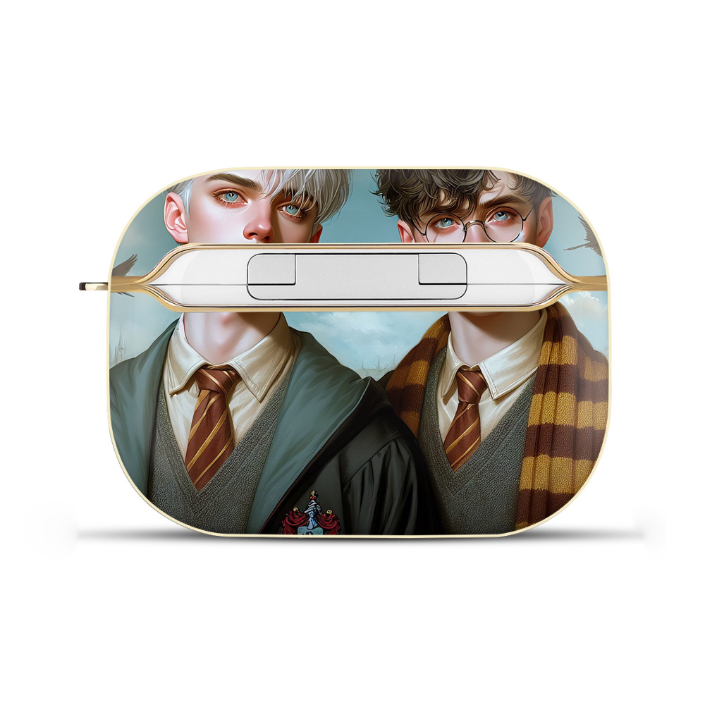 （画像用） Harry Potter ハリー・ポッターシリーズ 【AirPods Pro用】ハードシェル保護ケース｜耐衝撃・防指紋・カラビナ付き商品仕様
