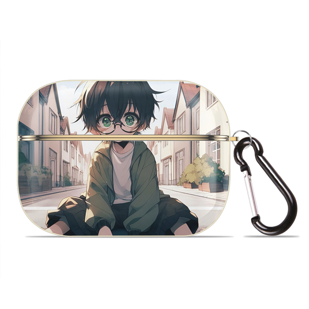 （画像用） Harry Potter ハリー・ポッターシリーズ 【AirPods Pro用】ハードシェル保護ケース｜耐衝撃・防指紋・カラビナ付き商品仕様