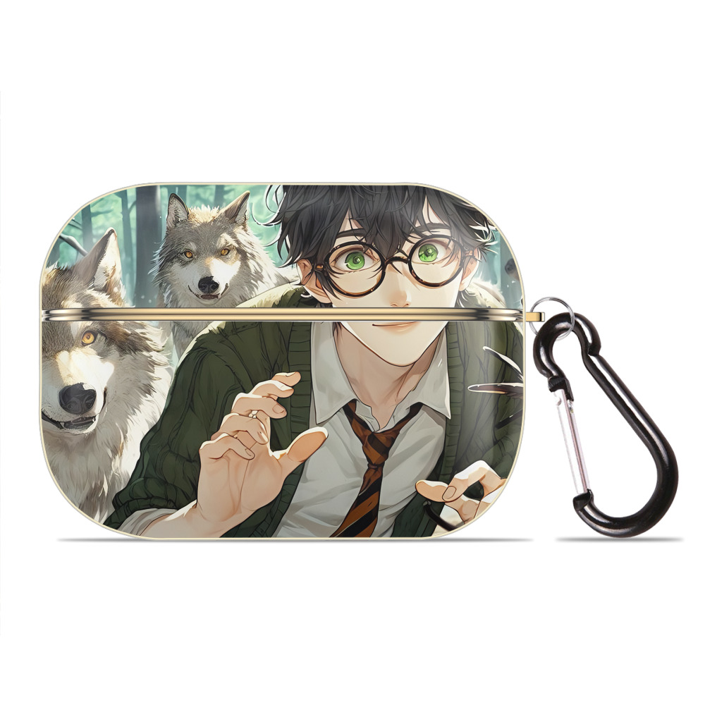 （画像用） Harry Potter ハリー・ポッターシリーズ 【AirPods Pro用】ハードシェル保護ケース｜耐衝撃・防指紋・カラビナ付き商品仕様
