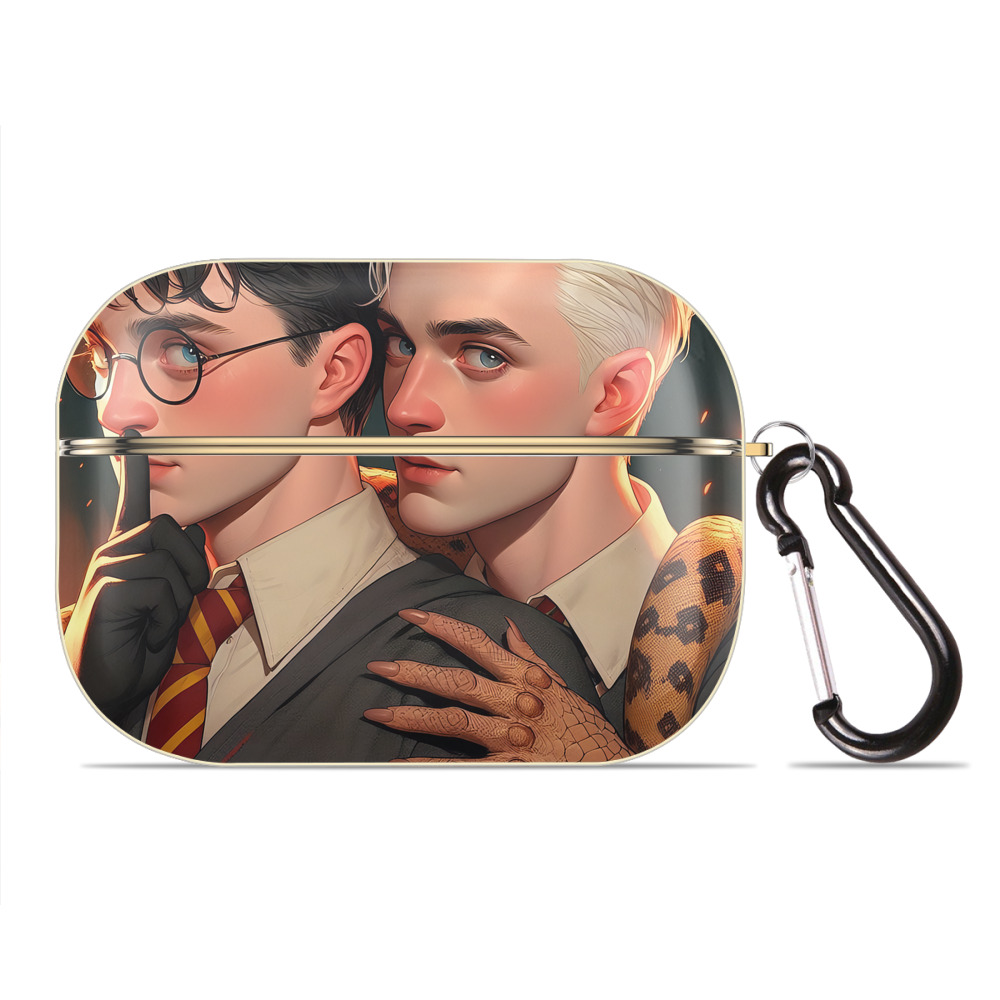 （画像用） Harry Potter ハリー・ポッターシリーズ 【AirPods Pro用】ハードシェル保護ケース｜耐衝撃・防指紋・カラビナ付き商品仕様