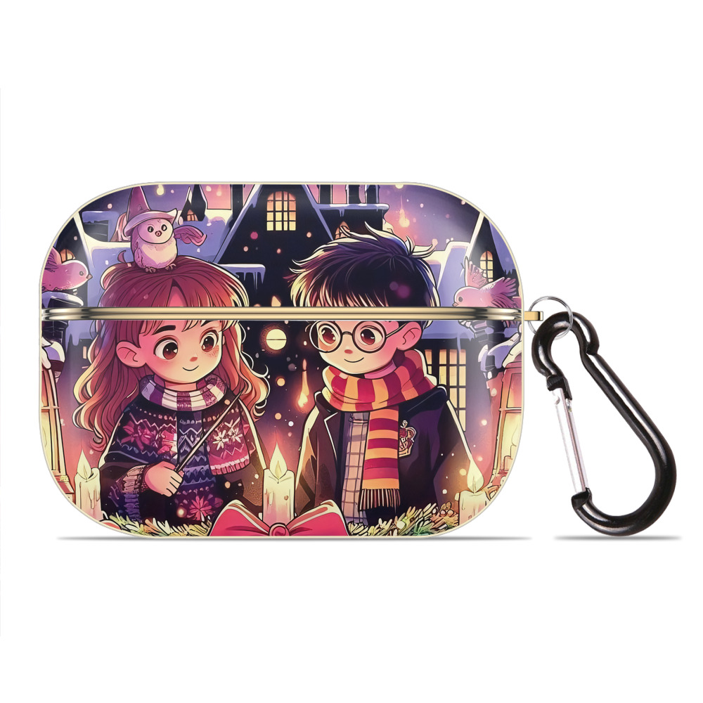 （画像用） Harry Potter ハリー・ポッターシリーズ 【AirPods Pro用】ハードシェル保護ケース｜耐衝撃・防指紋・カラビナ付き商品仕様