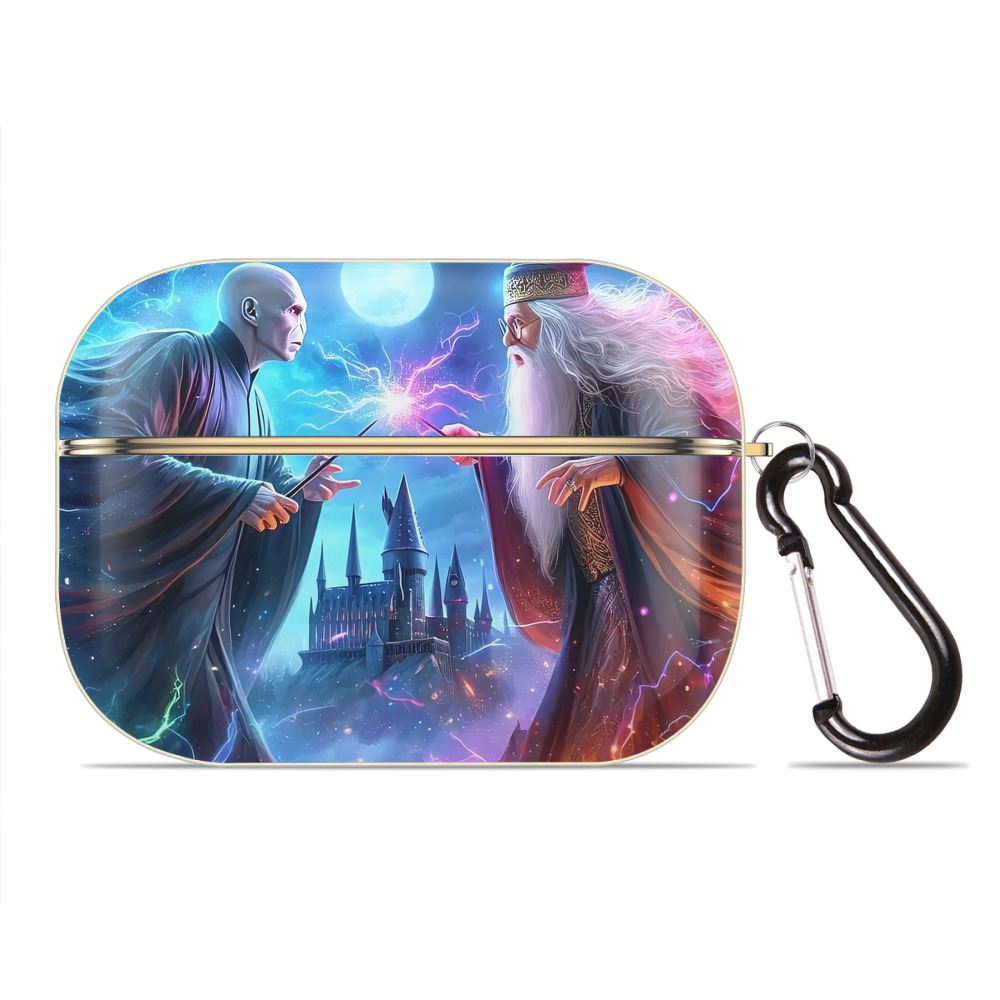 （画像用） Harry Potter ハリー・ポッターシリーズ 【AirPods Pro用】ハードシェル保護ケース｜耐衝撃・防指紋・カラビナ付き商品仕様