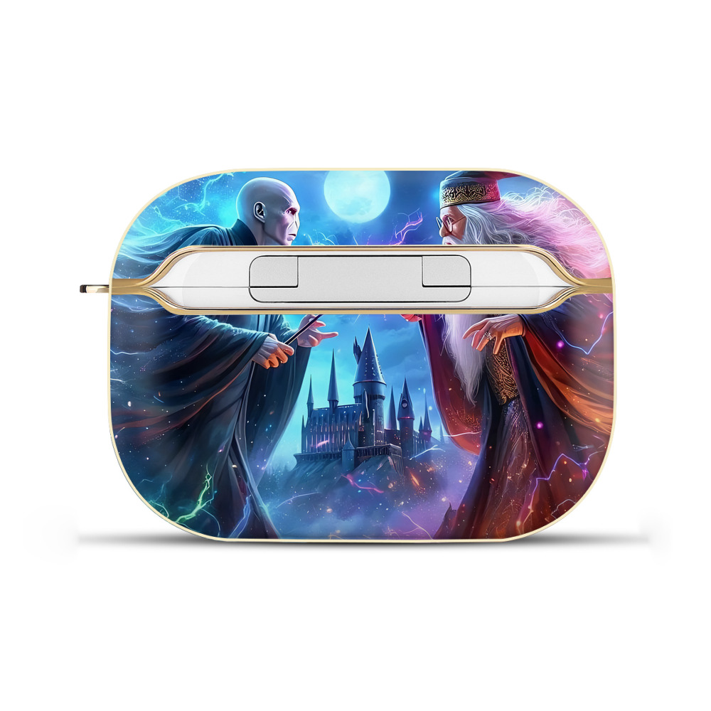 （画像用） Harry Potter ハリー・ポッターシリーズ 【AirPods Pro用】ハードシェル保護ケース｜耐衝撃・防指紋・カラビナ付き商品仕様