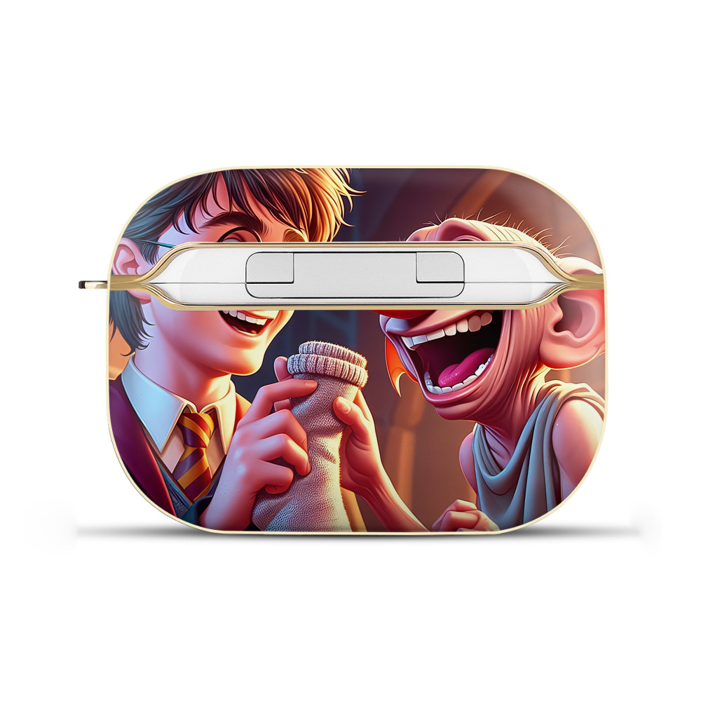 （画像用） Harry Potter ハリー・ポッターシリーズ 【AirPods Pro用】ハードシェル保護ケース｜耐衝撃・防指紋・カラビナ付き商品仕様