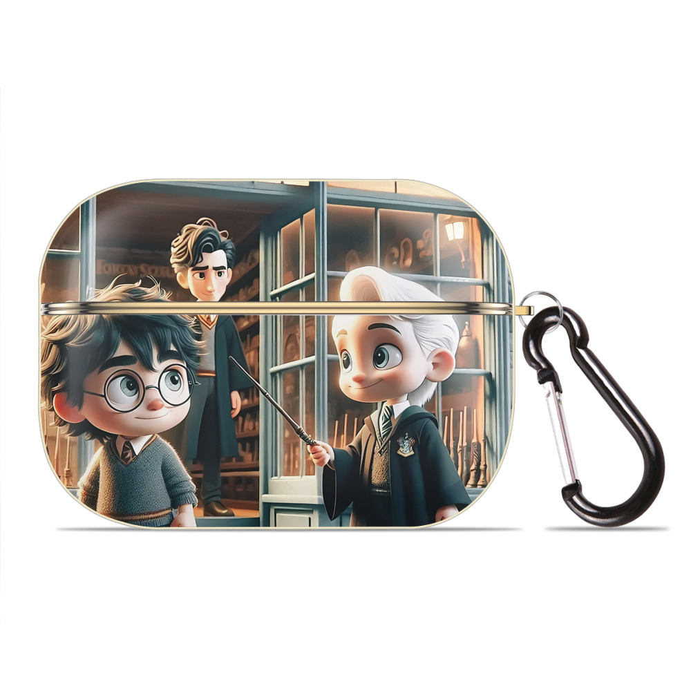 （画像用） Harry Potter ハリー・ポッターシリーズ 【AirPods Pro用】ハードシェル保護ケース｜耐衝撃・防指紋・カラビナ付き商品仕様