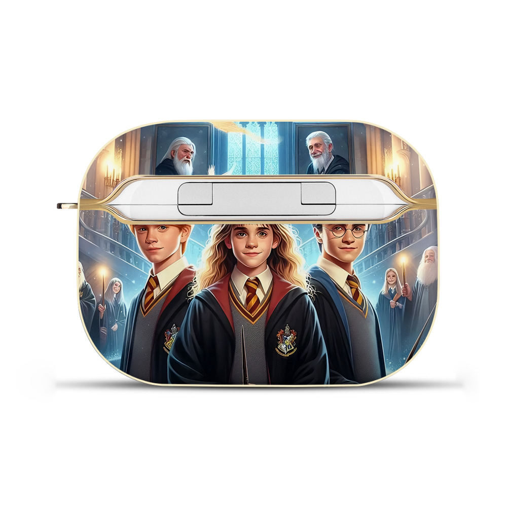 （画像用） Harry Potter ハリー・ポッターシリーズ 【AirPods Pro用】ハードシェル保護ケース｜耐衝撃・防指紋・カラビナ付き商品仕様