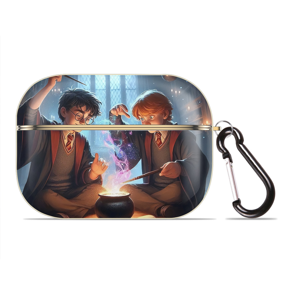 （画像用） Harry Potter ハリー・ポッターシリーズ 【AirPods Pro用】ハードシェル保護ケース｜耐衝撃・防指紋・カラビナ付き商品仕様