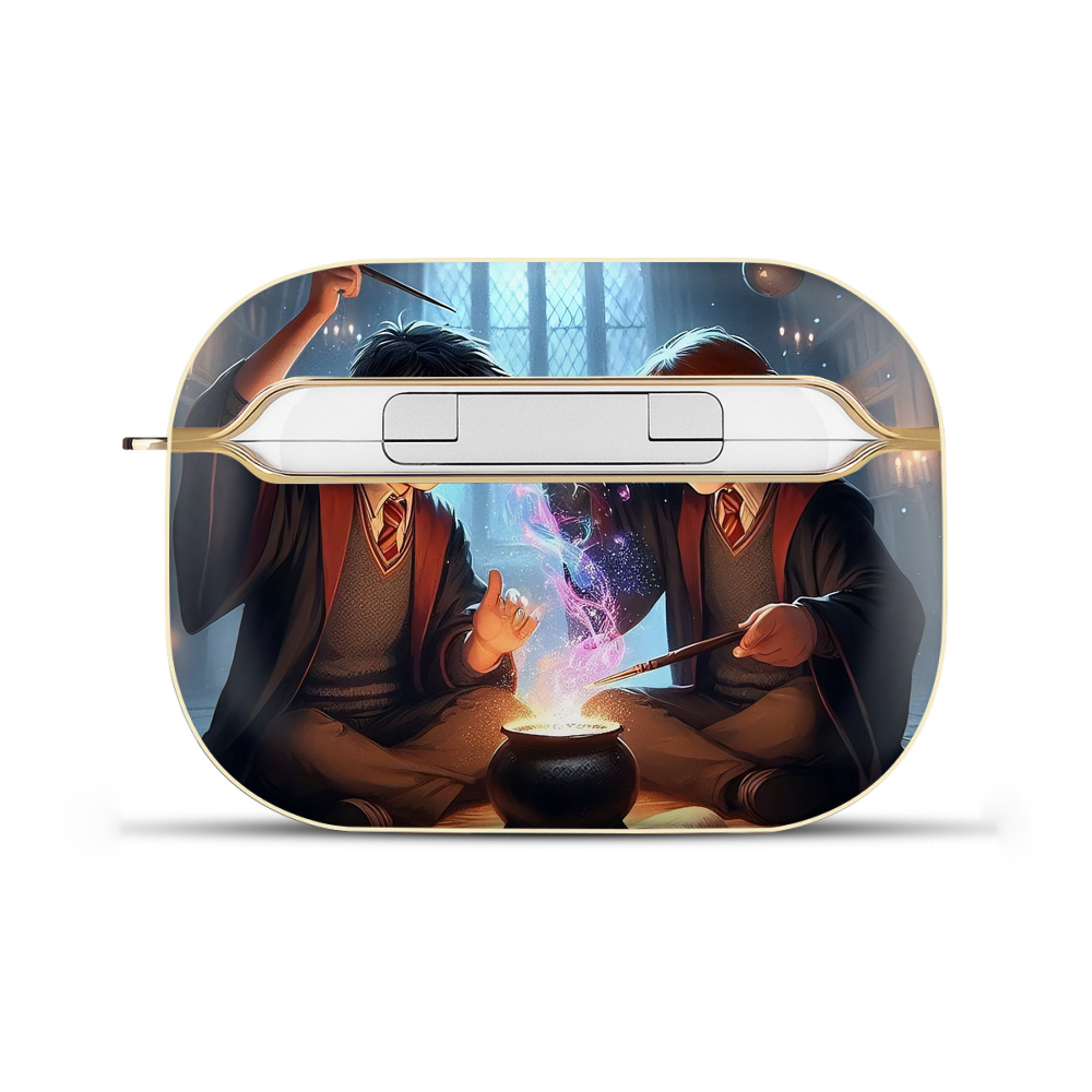 （画像用） Harry Potter ハリー・ポッターシリーズ 【AirPods Pro用】ハードシェル保護ケース｜耐衝撃・防指紋・カラビナ付き商品仕様