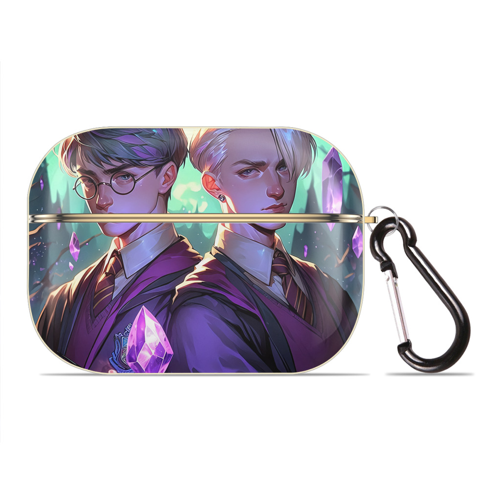 （画像用） Harry Potter ハリー・ポッターシリーズ 【AirPods Pro用】ハードシェル保護ケース｜耐衝撃・防指紋・カラビナ付き商品仕様