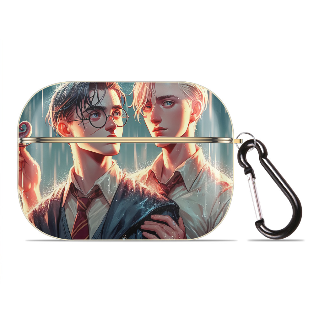 （画像用） Harry Potter ハリー・ポッターシリーズ 【AirPods Pro用】ハードシェル保護ケース｜耐衝撃・防指紋・カラビナ付き商品仕様