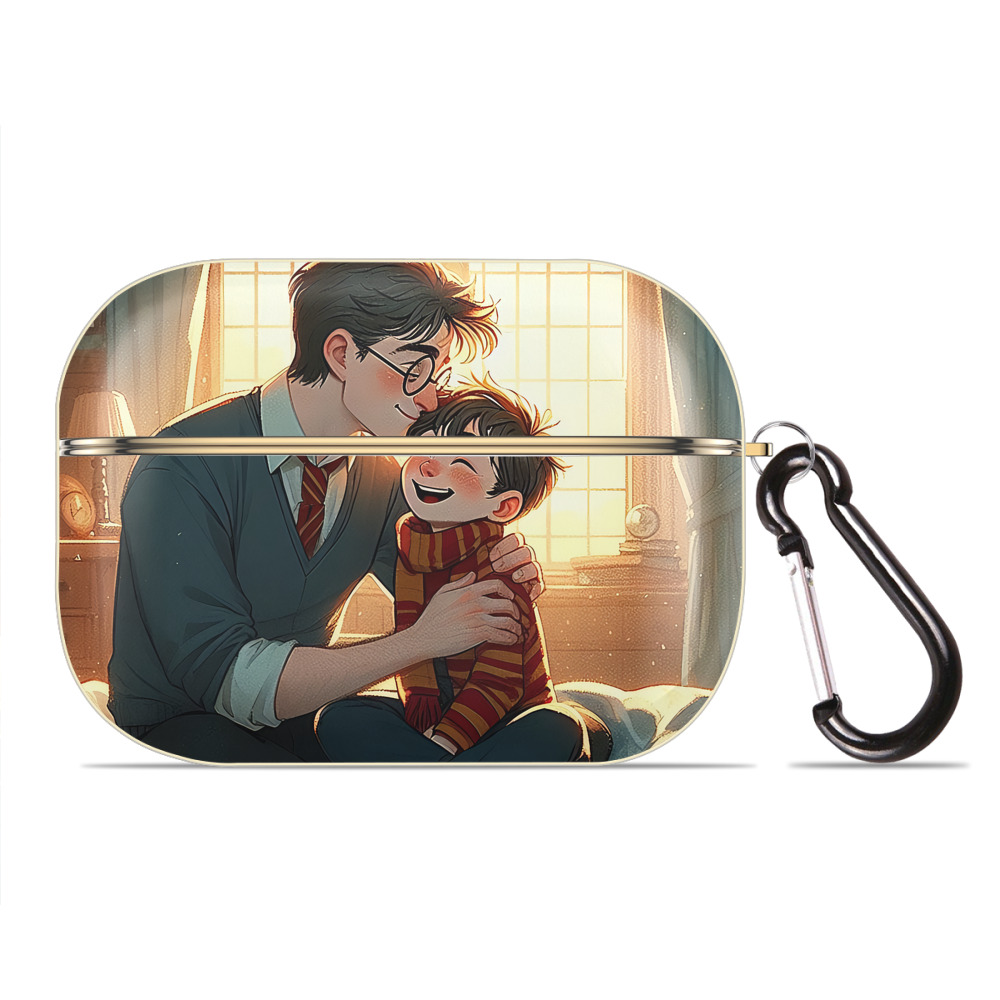 （画像用） Harry Potter ハリー・ポッターシリーズ 【AirPods Pro用】ハードシェル保護ケース｜耐衝撃・防指紋・カラビナ付き商品仕様