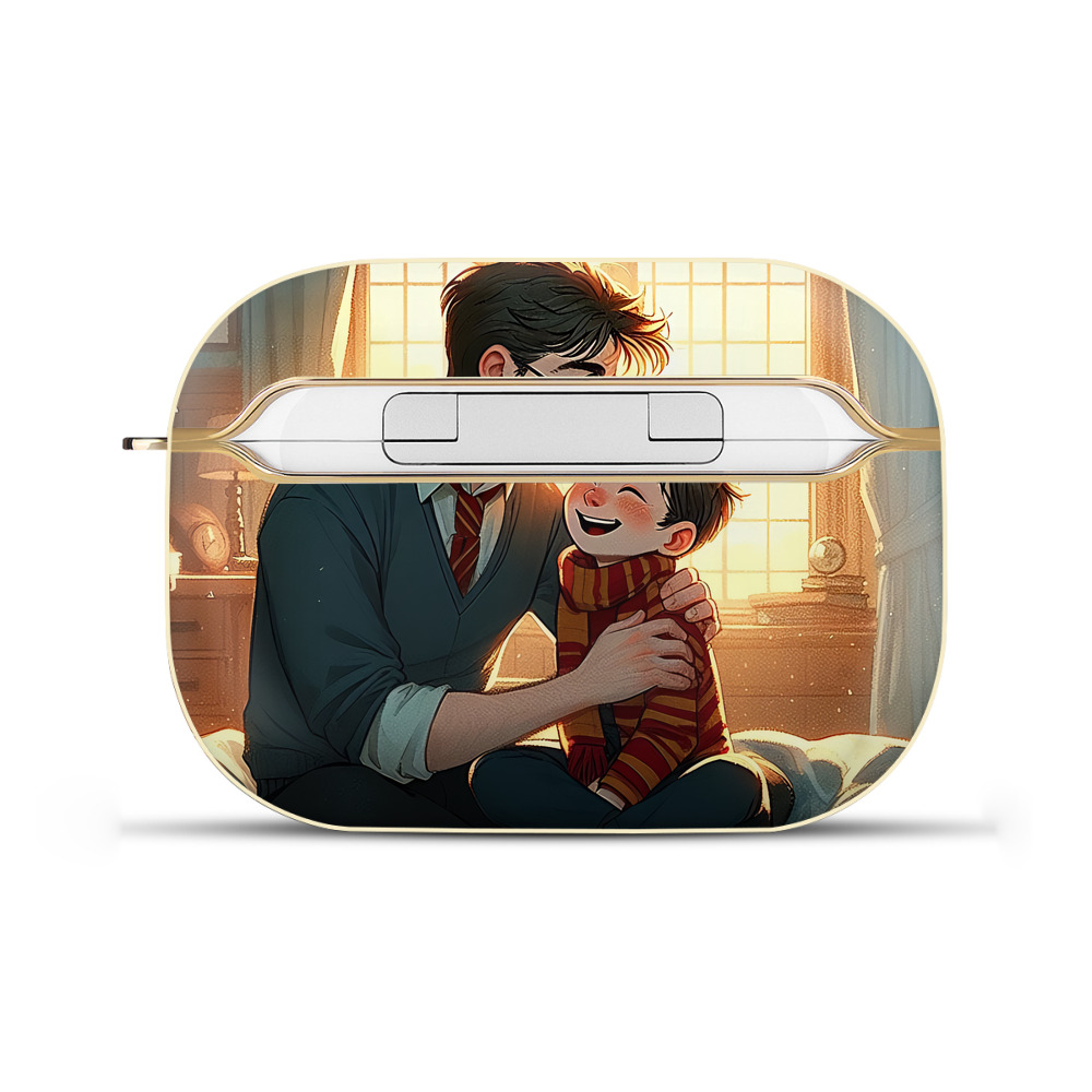 （画像用） Harry Potter ハリー・ポッターシリーズ 【AirPods Pro用】ハードシェル保護ケース｜耐衝撃・防指紋・カラビナ付き商品仕様