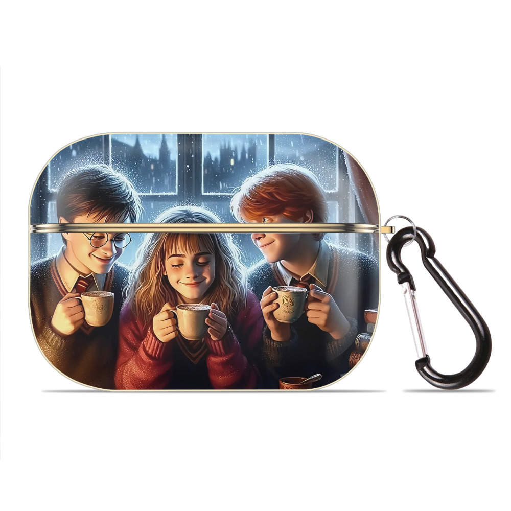 （画像用） Harry Potter ハリー・ポッターシリーズ 【AirPods Pro用】ハードシェル保護ケース｜耐衝撃・防指紋・カラビナ付き商品仕様
