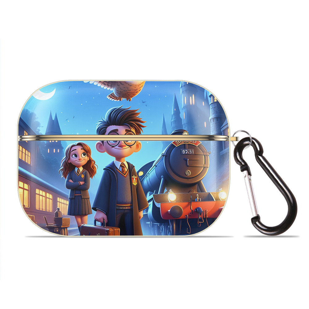 （画像用） Harry Potter ハリー・ポッターシリーズ 【AirPods Pro用】ハードシェル保護ケース｜耐衝撃・防指紋・カラビナ付き商品仕様