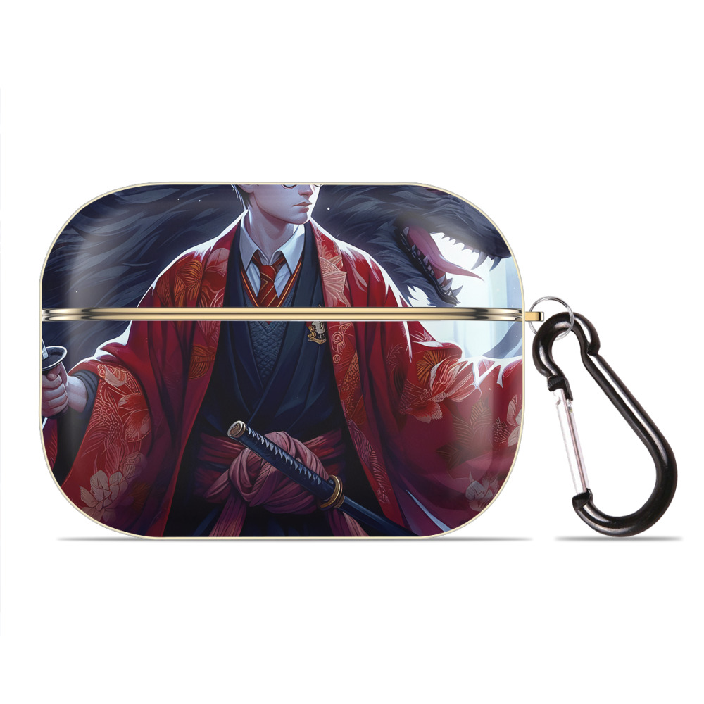 （画像用） Harry Potter ハリー・ポッターシリーズ 【AirPods Pro用】ハードシェル保護ケース｜耐衝撃・防指紋・カラビナ付き商品仕様