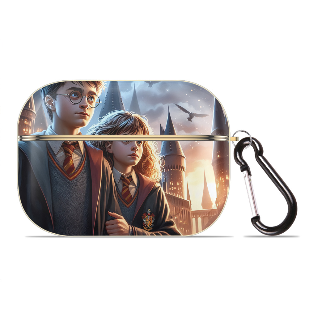 （画像用） Harry Potter ハリー・ポッターシリーズ 【AirPods Pro用】ハードシェル保護ケース｜耐衝撃・防指紋・カラビナ付き商品仕様
