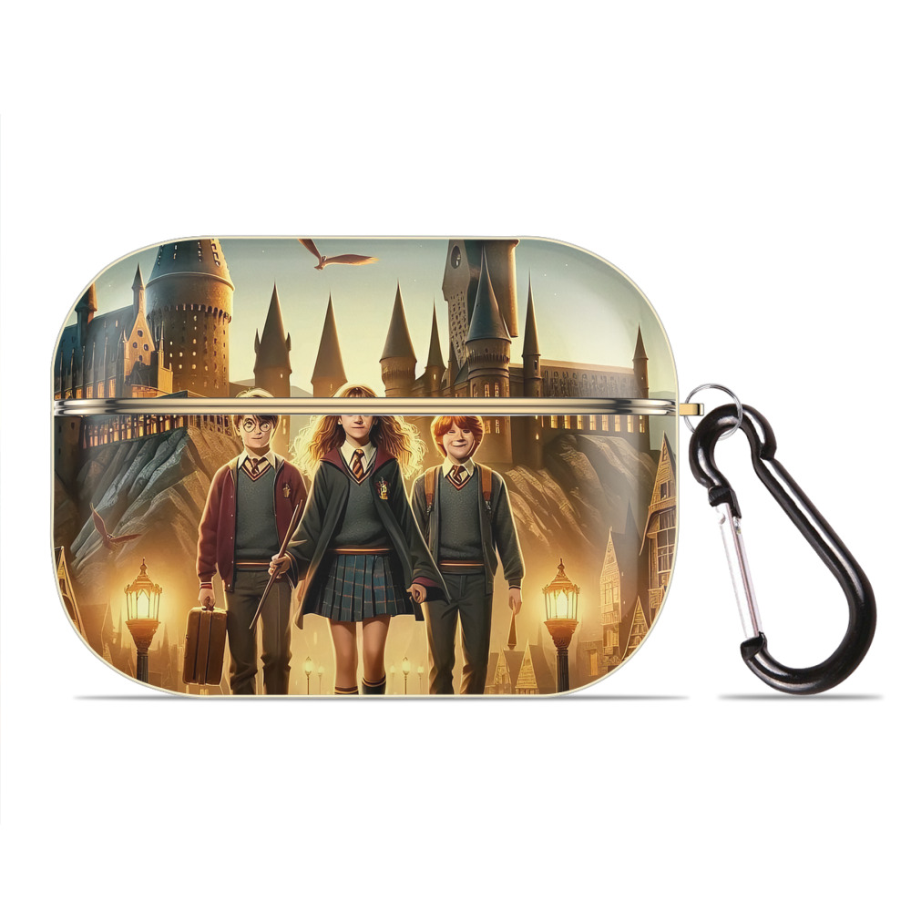 （画像用） Harry Potter ハリー・ポッターシリーズ 【AirPods Pro用】ハードシェル保護ケース｜耐衝撃・防指紋・カラビナ付き商品仕様