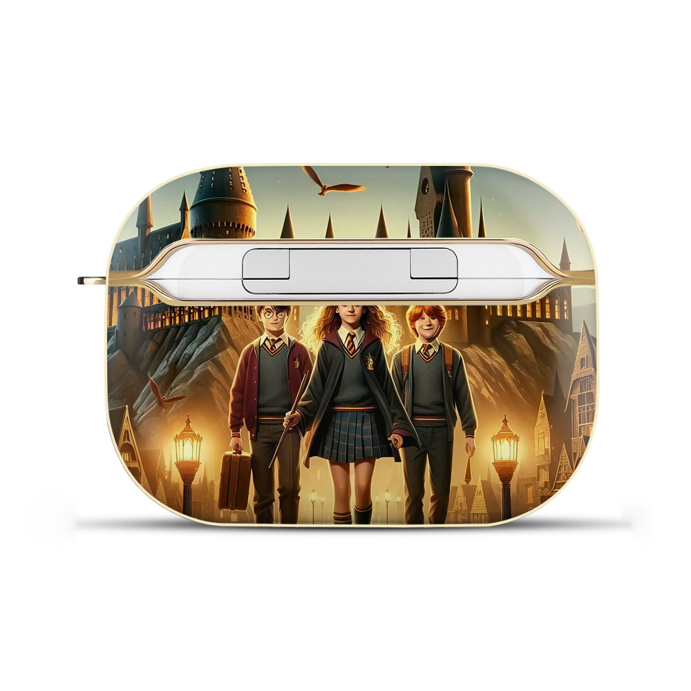 （画像用） Harry Potter ハリー・ポッターシリーズ 【AirPods Pro用】ハードシェル保護ケース｜耐衝撃・防指紋・カラビナ付き商品仕様