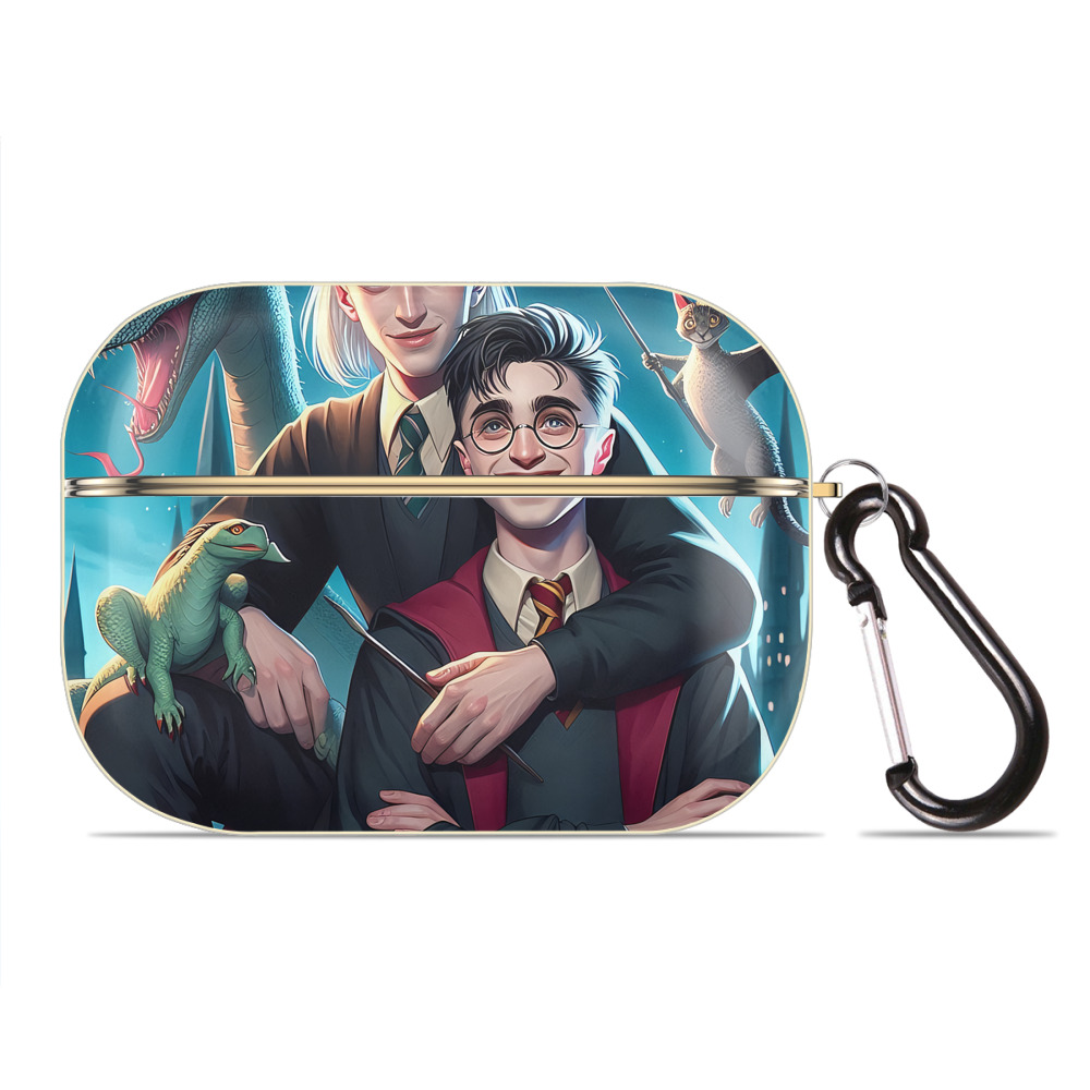 （画像用） Harry Potter ハリー・ポッターシリーズ 【AirPods Pro用】ハードシェル保護ケース｜耐衝撃・防指紋・カラビナ付き商品仕様
