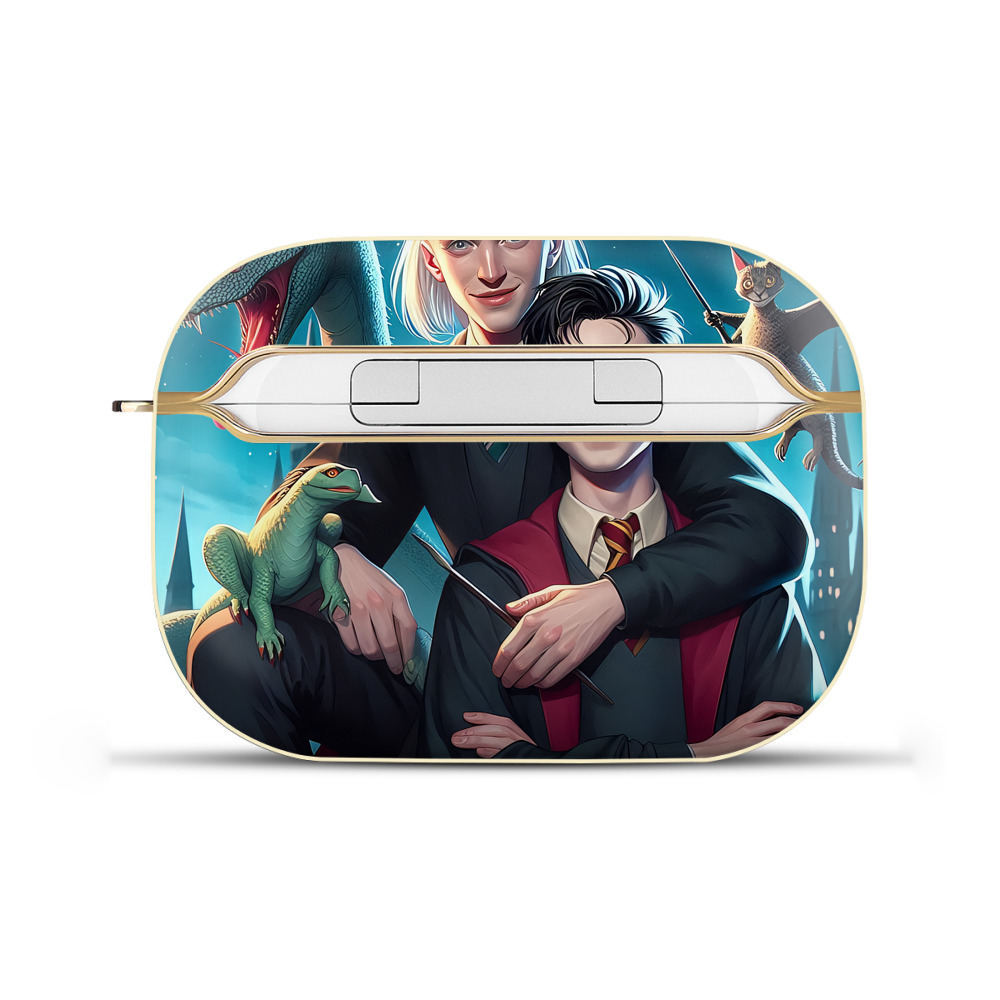（画像用） Harry Potter ハリー・ポッターシリーズ 【AirPods Pro用】ハードシェル保護ケース｜耐衝撃・防指紋・カラビナ付き商品仕様