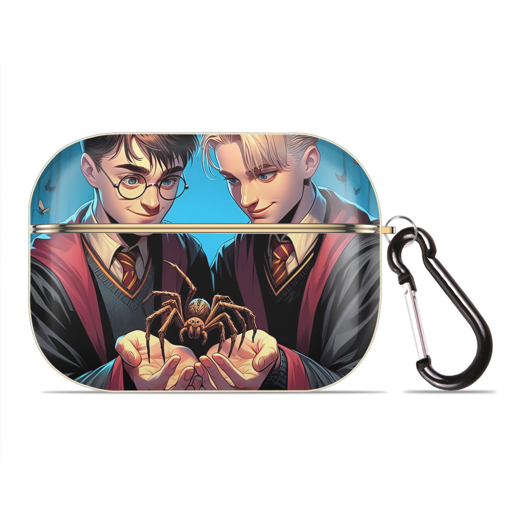（画像用） Harry Potter ハリー・ポッターシリーズ 【AirPods Pro用】ハードシェル保護ケース｜耐衝撃・防指紋・カラビナ付き商品仕様