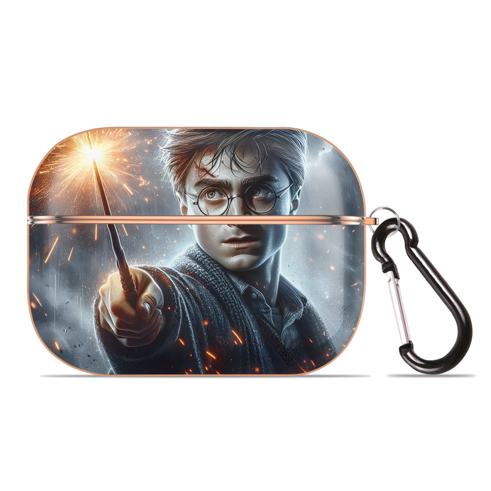 （画像用） Harry Potter ハリー・ポッターシリーズ 【AirPods Pro用】ハードシェル保護ケース｜耐衝撃・防指紋・カラビナ付き商品仕様