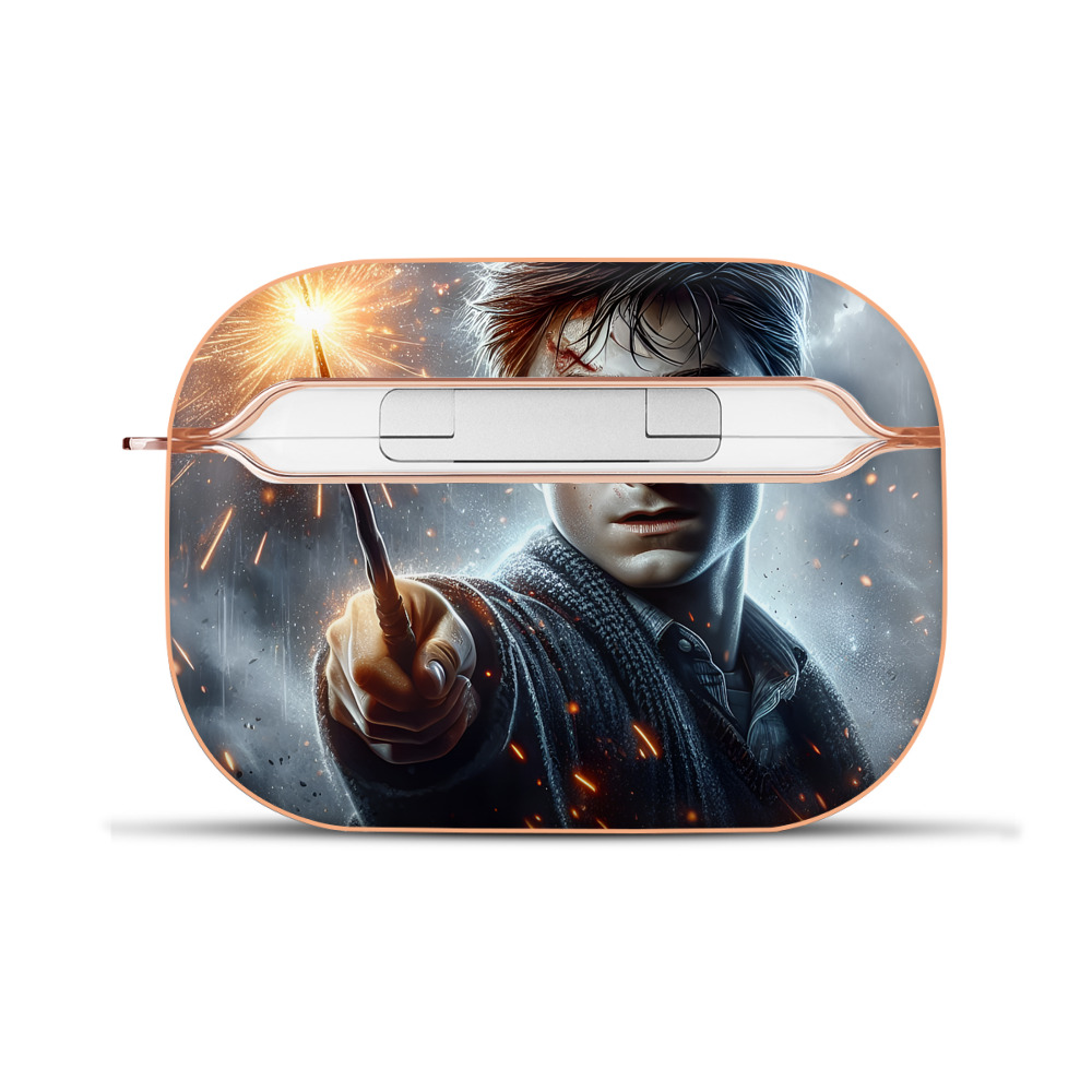 （画像用） Harry Potter ハリー・ポッターシリーズ 【AirPods Pro用】ハードシェル保護ケース｜耐衝撃・防指紋・カラビナ付き商品仕様