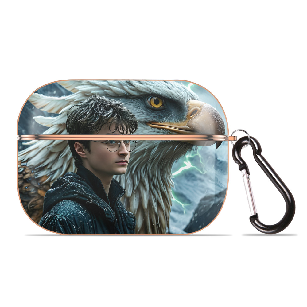 （画像用） Harry Potter ハリー・ポッターシリーズ 【AirPods Pro用】ハードシェル保護ケース｜耐衝撃・防指紋・カラビナ付き商品仕様