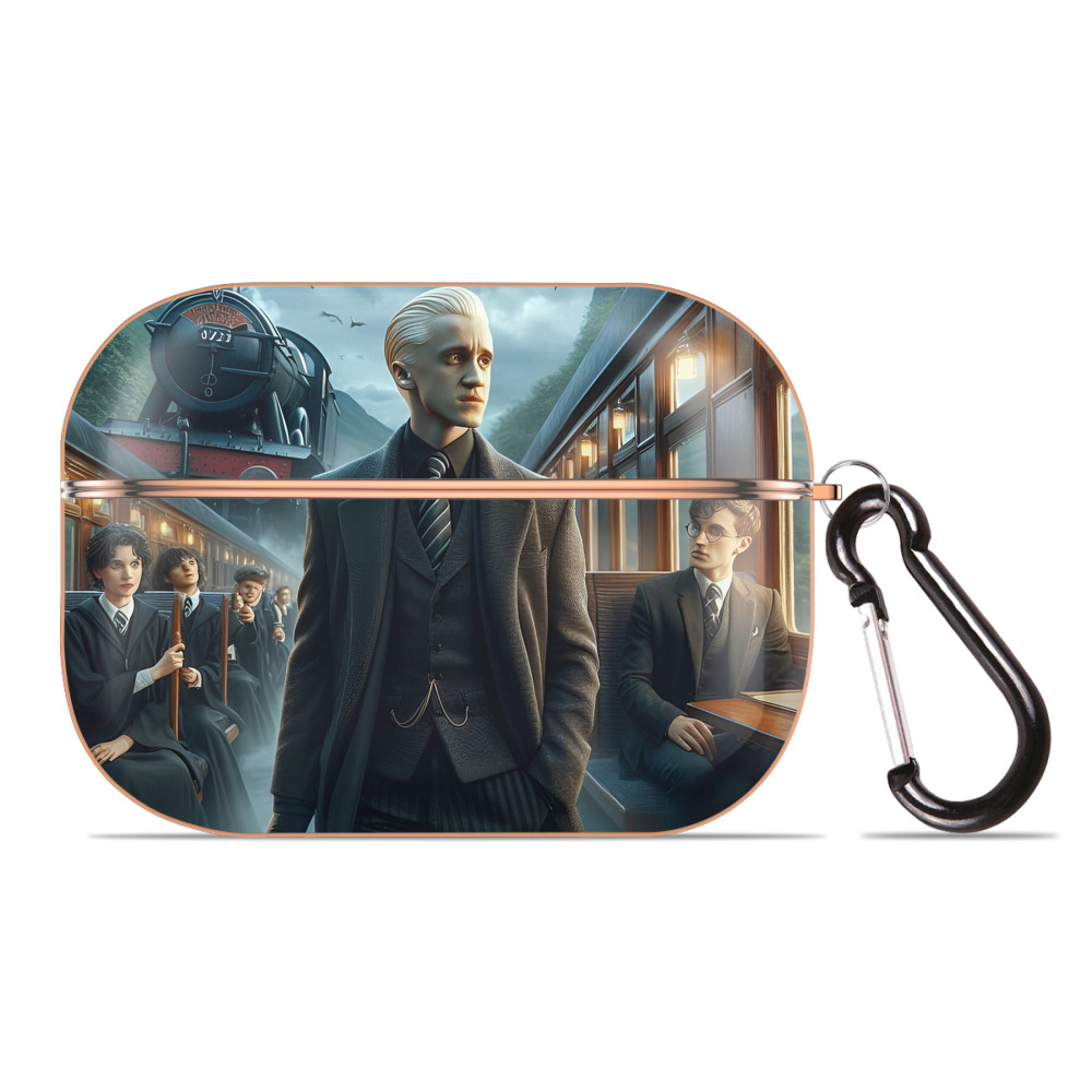 （画像用） Harry Potter ハリー・ポッターシリーズ 【AirPods Pro用】ハードシェル保護ケース｜耐衝撃・防指紋・カラビナ付き商品仕様