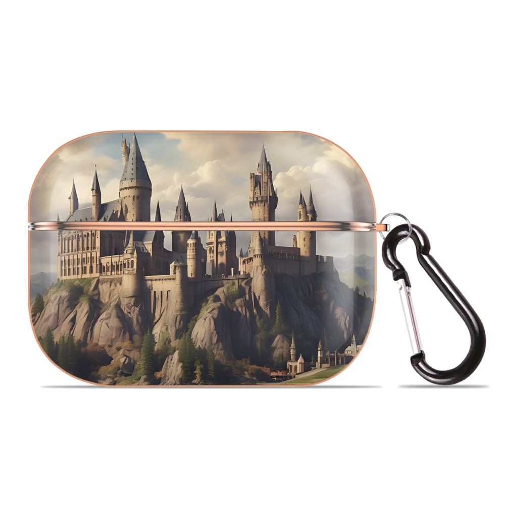 （画像用） Harry Potter ハリー・ポッターシリーズ 【AirPods Pro用】ハードシェル保護ケース｜耐衝撃・防指紋・カラビナ付き商品仕様