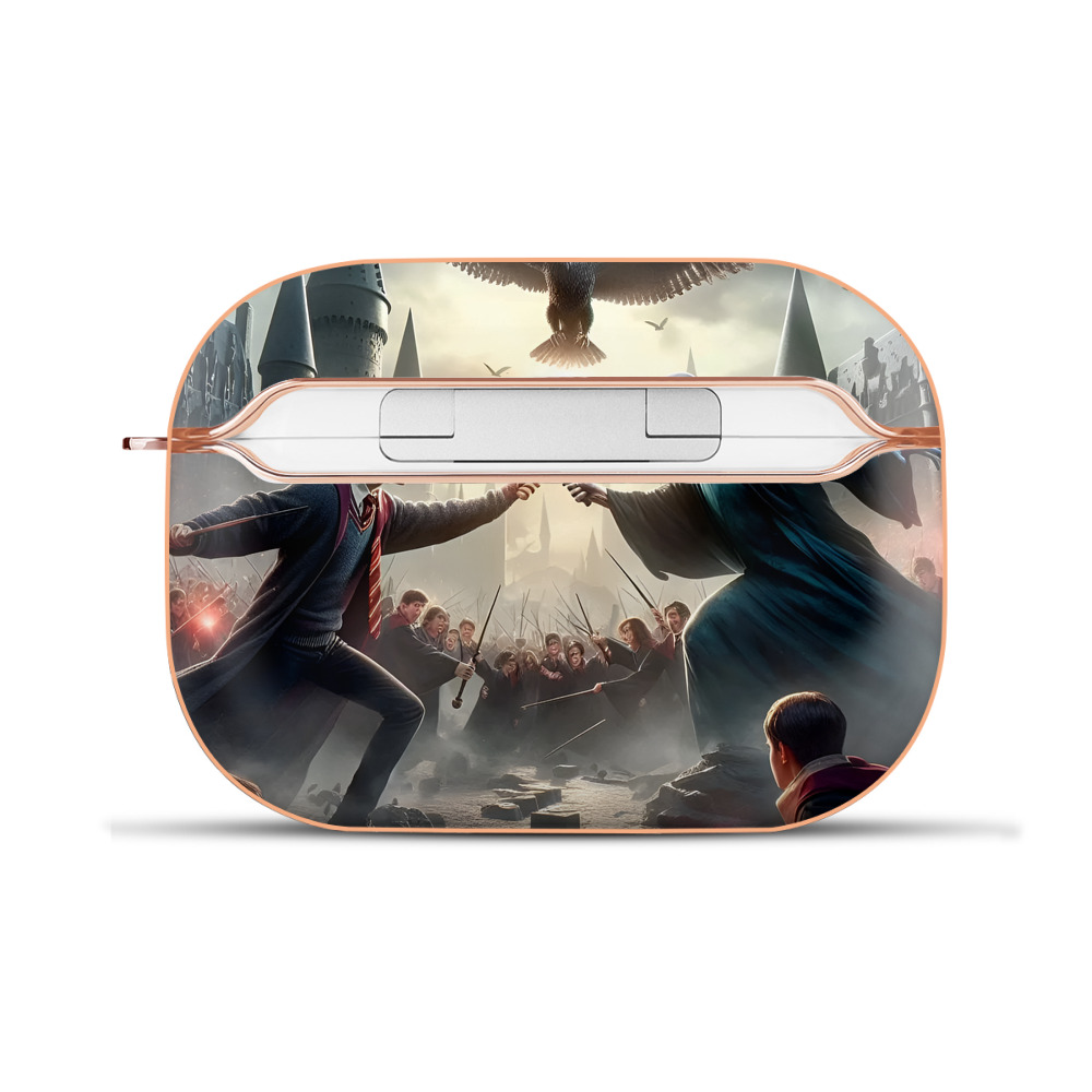 （画像用） Harry Potter ハリー・ポッターシリーズ 【AirPods Pro用】ハードシェル保護ケース｜耐衝撃・防指紋・カラビナ付き商品仕様