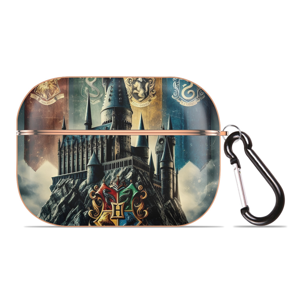 （画像用） Harry Potter ハリー・ポッターシリーズ 【AirPods Pro用】ハードシェル保護ケース｜耐衝撃・防指紋・カラビナ付き商品仕様