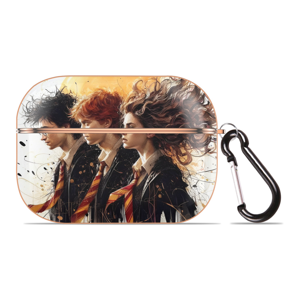 （画像用） Harry Potter ハリー・ポッターシリーズ 【AirPods Pro用】ハードシェル保護ケース｜耐衝撃・防指紋・カラビナ付き商品仕様