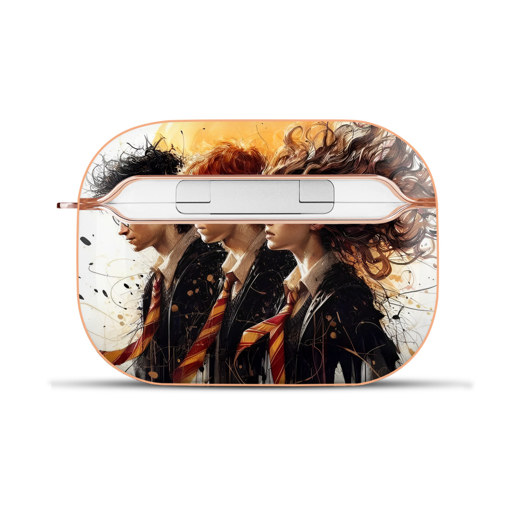 （画像用） Harry Potter ハリー・ポッターシリーズ 【AirPods Pro用】ハードシェル保護ケース｜耐衝撃・防指紋・カラビナ付き商品仕様