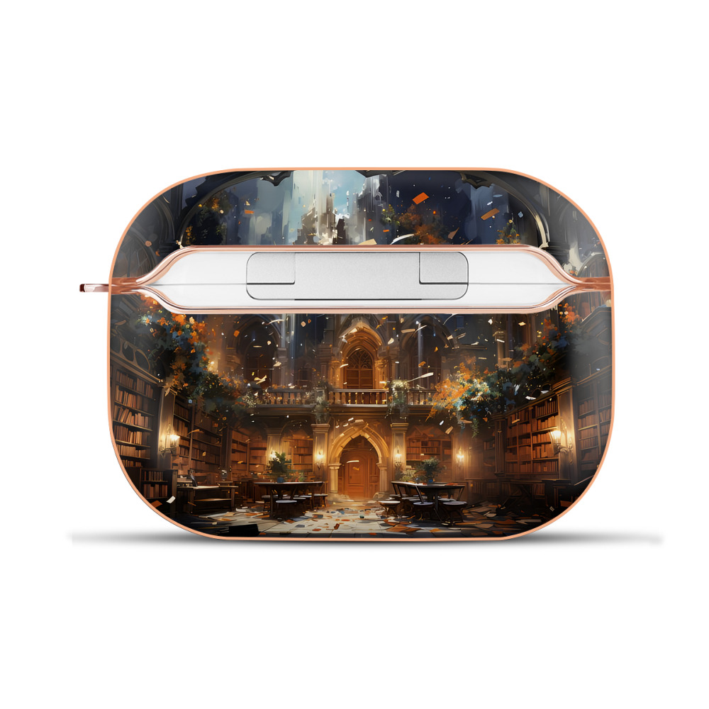 （画像用） Harry Potter ハリー・ポッターシリーズ 【AirPods Pro用】ハードシェル保護ケース｜耐衝撃・防指紋・カラビナ付き商品仕様