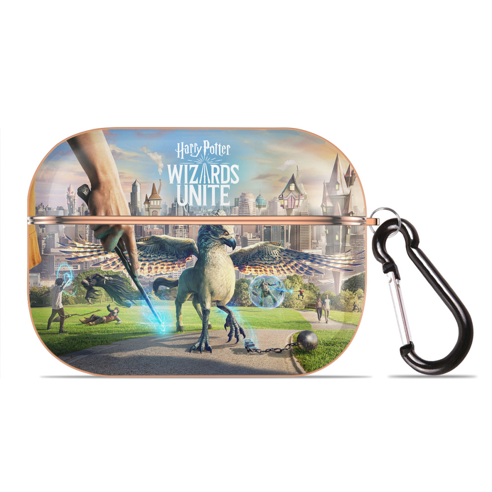 （画像用） Harry Potter ハリー・ポッターシリーズ 【AirPods Pro用】ハードシェル保護ケース｜耐衝撃・防指紋・カラビナ付き商品仕様