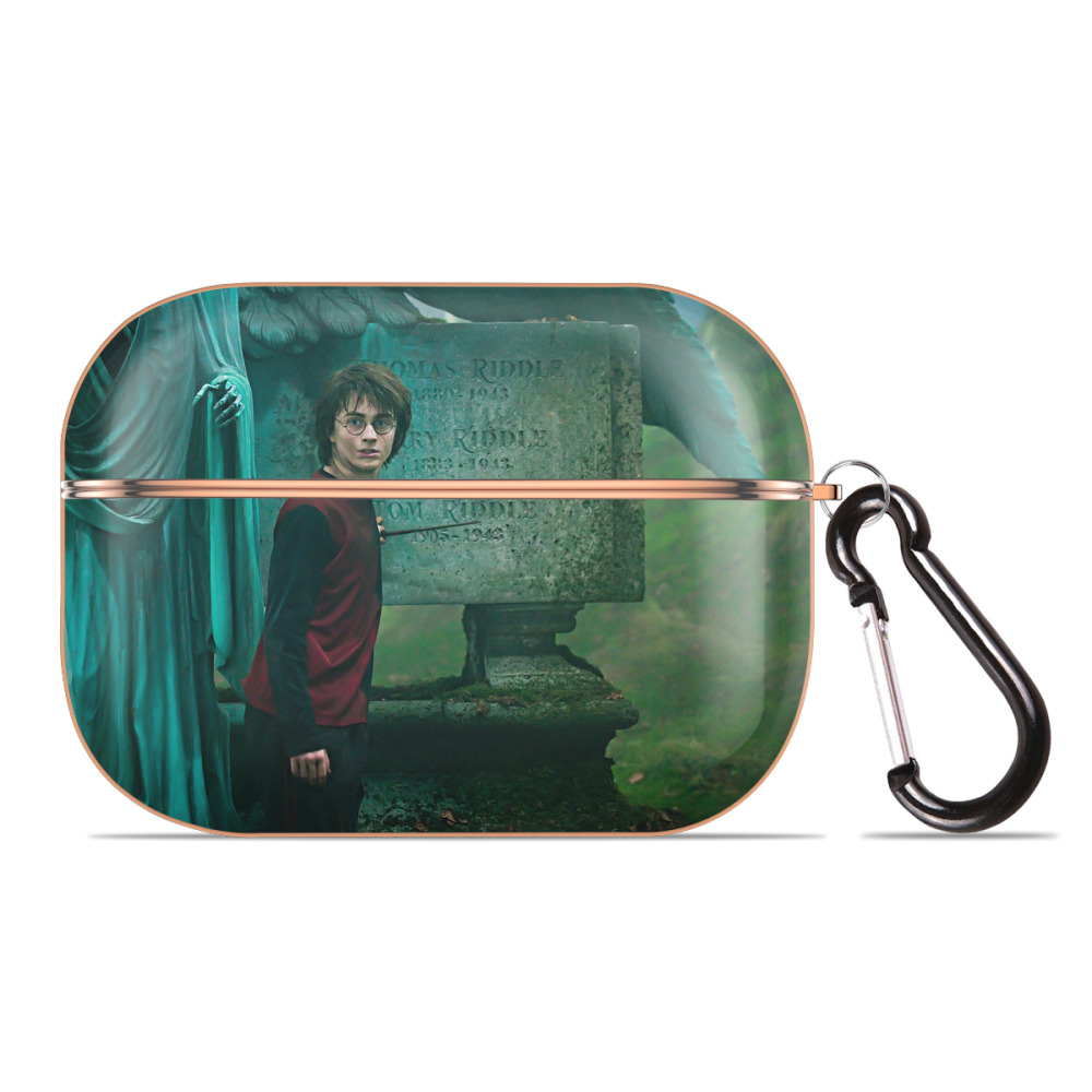 （画像用） Harry Potter ハリー・ポッターシリーズ 【AirPods Pro用】ハードシェル保護ケース｜耐衝撃・防指紋・カラビナ付き商品仕様