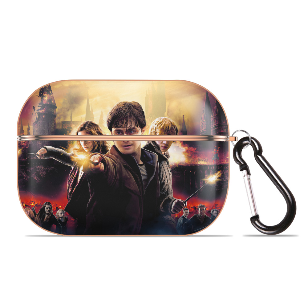（画像用） Harry Potter ハリー・ポッターシリーズ 【AirPods Pro用】ハードシェル保護ケース｜耐衝撃・防指紋・カラビナ付き商品仕様