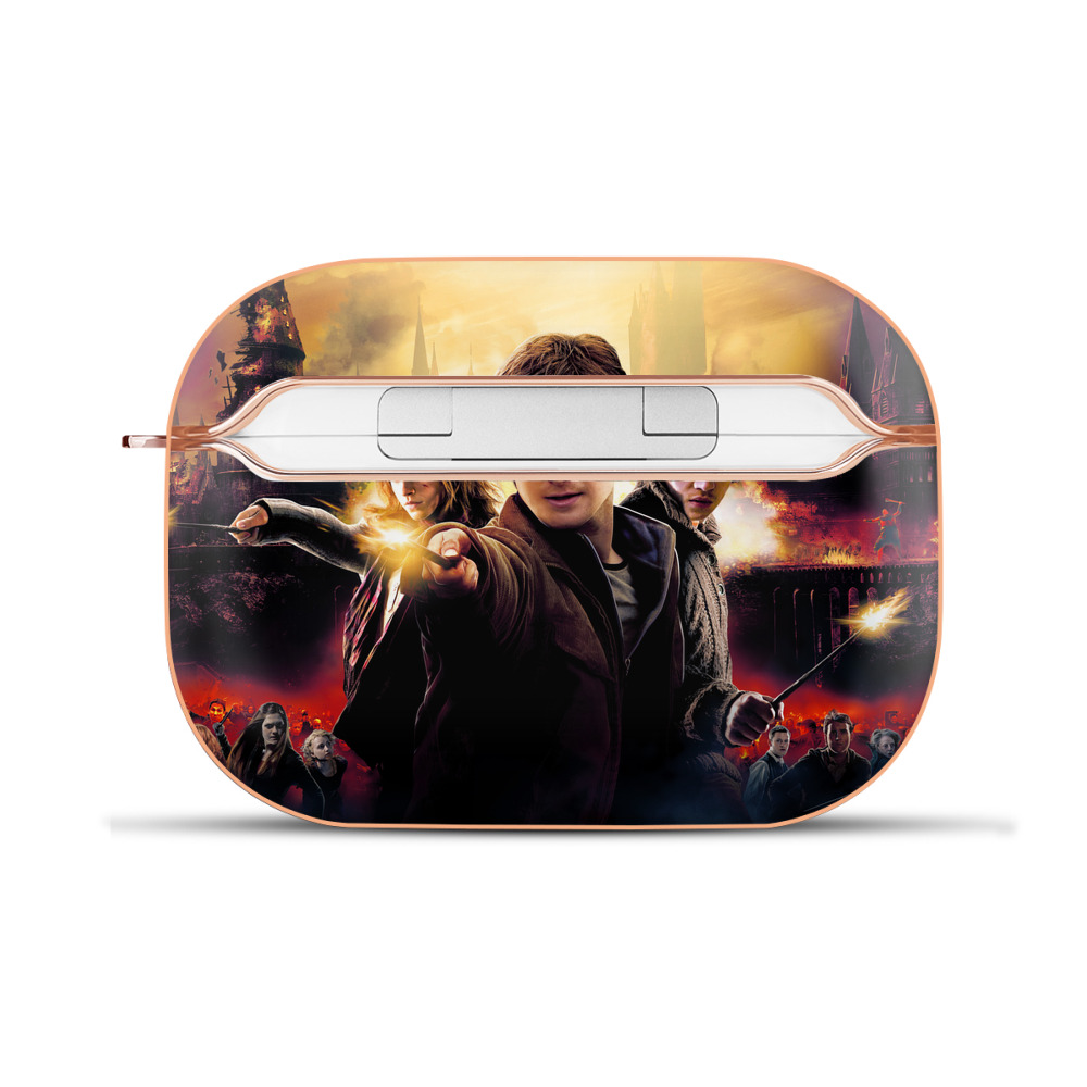 （画像用） Harry Potter ハリー・ポッターシリーズ 【AirPods Pro用】ハードシェル保護ケース｜耐衝撃・防指紋・カラビナ付き商品仕様