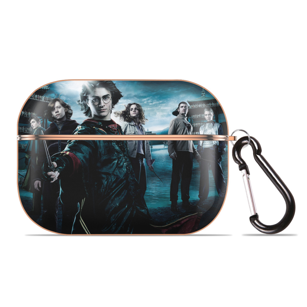 （画像用） Harry Potter ハリー・ポッターシリーズ 【AirPods Pro用】ハードシェル保護ケース｜耐衝撃・防指紋・カラビナ付き商品仕様