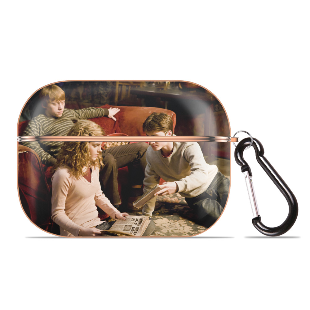 （画像用） Harry Potter ハリー・ポッターシリーズ 【AirPods Pro用】ハードシェル保護ケース｜耐衝撃・防指紋・カラビナ付き商品仕様