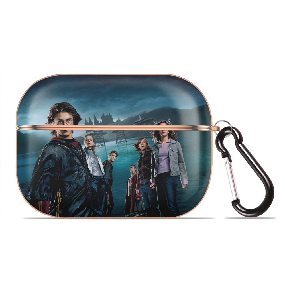 （画像用） Harry Potter ハリー・ポッターシリーズ 【AirPods Pro用】ハードシェル保護ケース｜耐衝撃・防指紋・カラビナ付き商品仕様