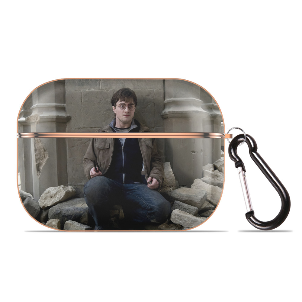 （画像用） Harry Potter ハリー・ポッターシリーズ 【AirPods Pro用】ハードシェル保護ケース｜耐衝撃・防指紋・カラビナ付き商品仕様