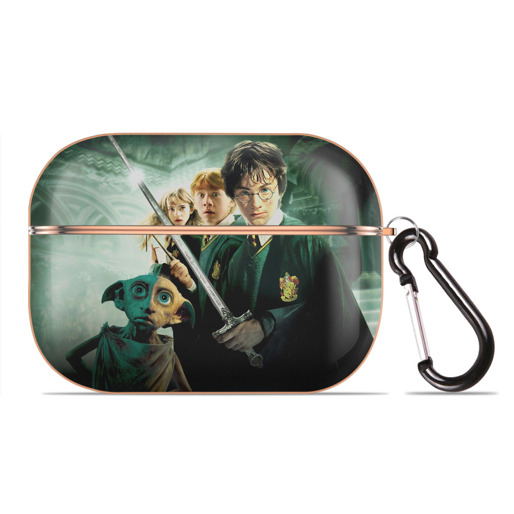 （画像用） Harry Potter ハリー・ポッターシリーズ 【AirPods Pro用】ハードシェル保護ケース｜耐衝撃・防指紋・カラビナ付き商品仕様