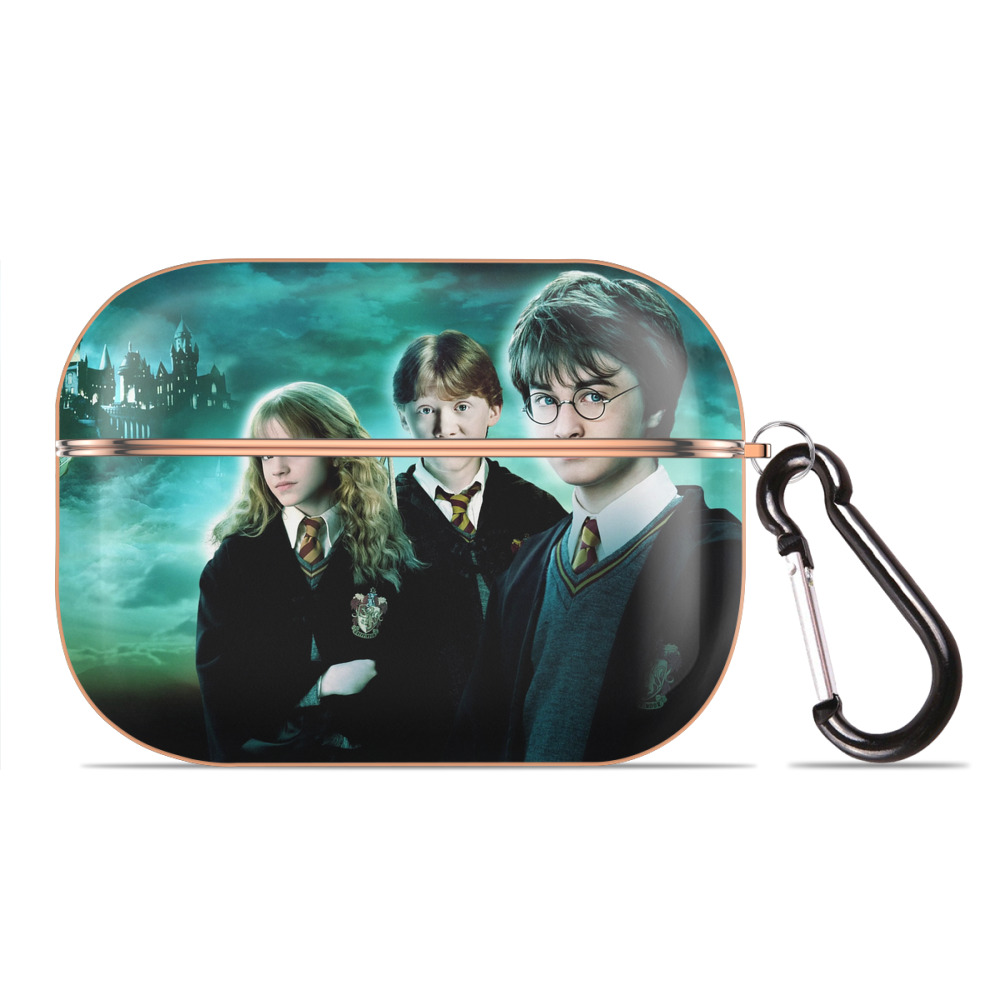 （画像用） Harry Potter ハリー・ポッターシリーズ 【AirPods Pro用】ハードシェル保護ケース｜耐衝撃・防指紋・カラビナ付き商品仕様