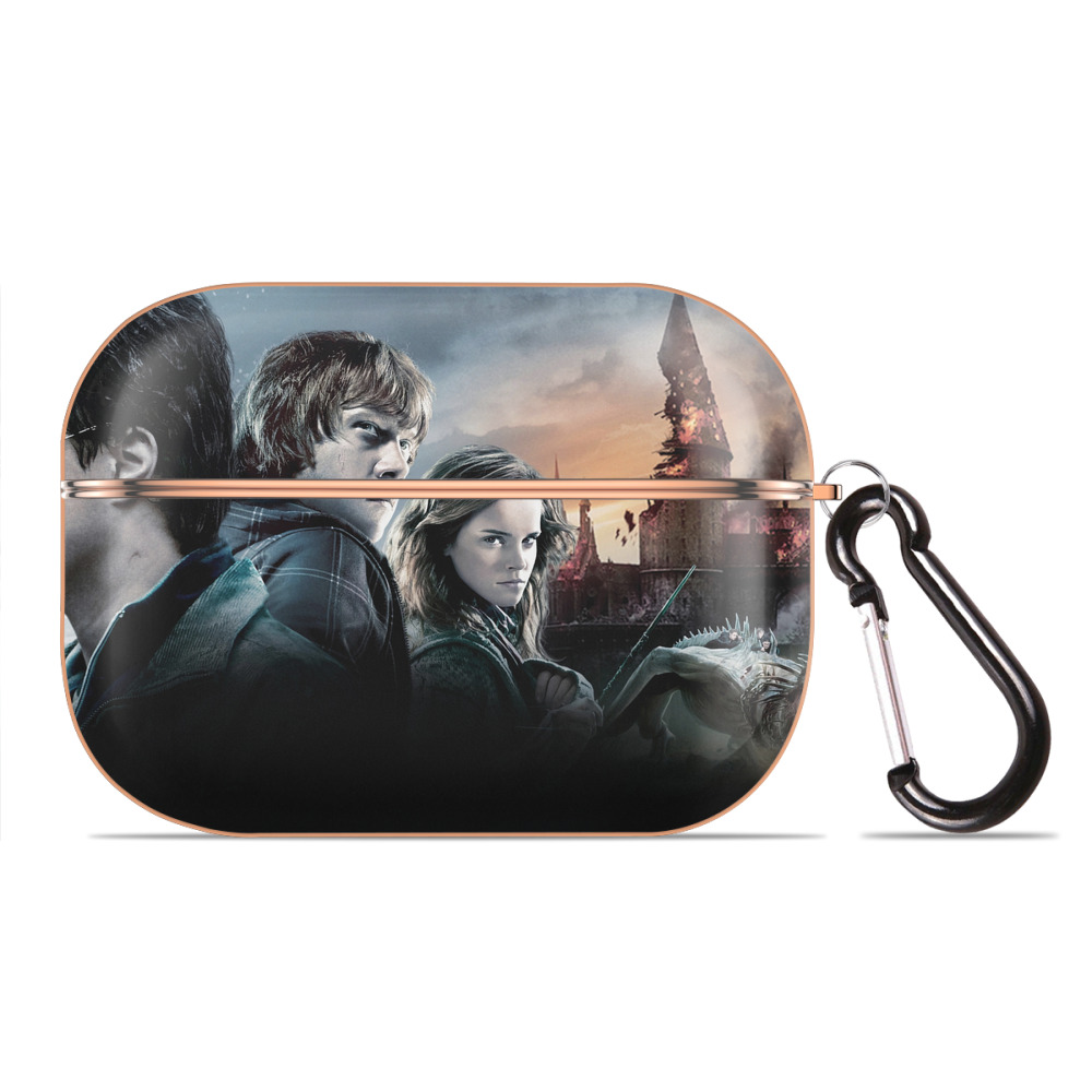（画像用） Harry Potter ハリー・ポッターシリーズ 【AirPods Pro用】ハードシェル保護ケース｜耐衝撃・防指紋・カラビナ付き商品仕様