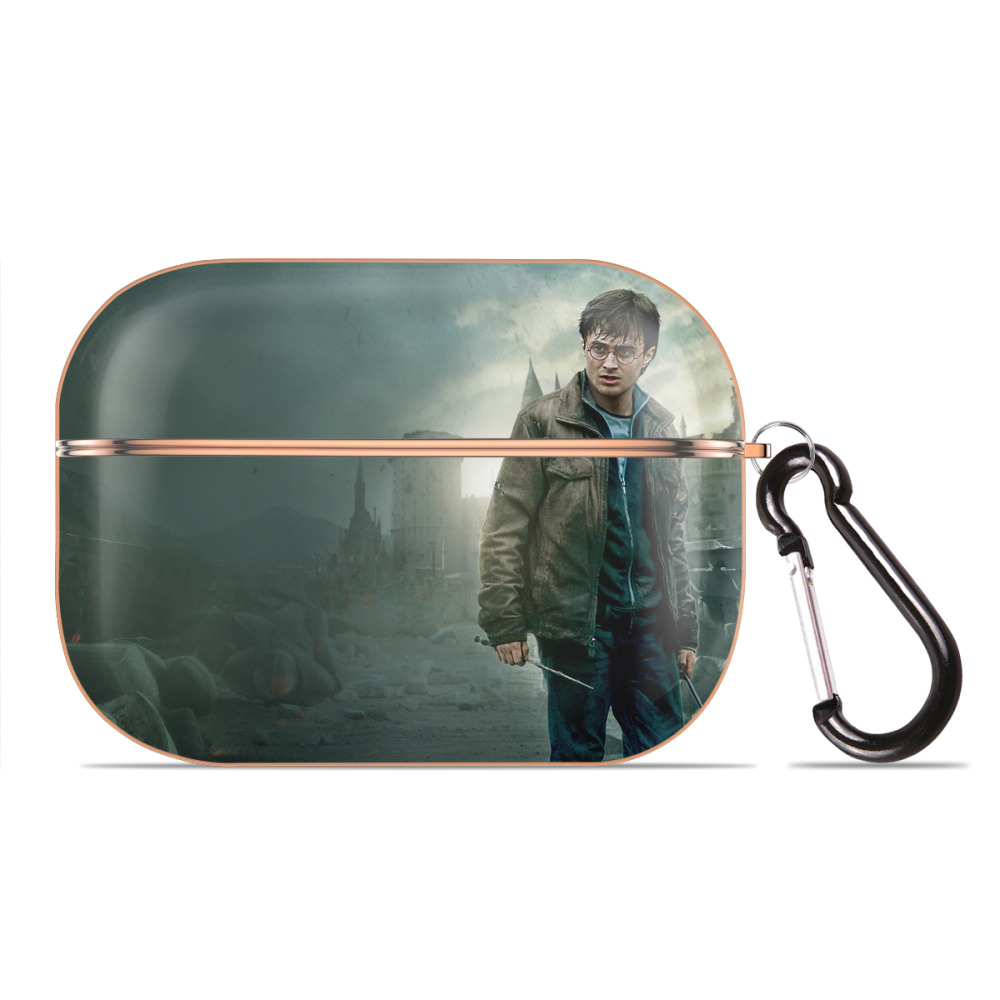 （画像用） Harry Potter ハリー・ポッターシリーズ 【AirPods Pro用】ハードシェル保護ケース｜耐衝撃・防指紋・カラビナ付き商品仕様