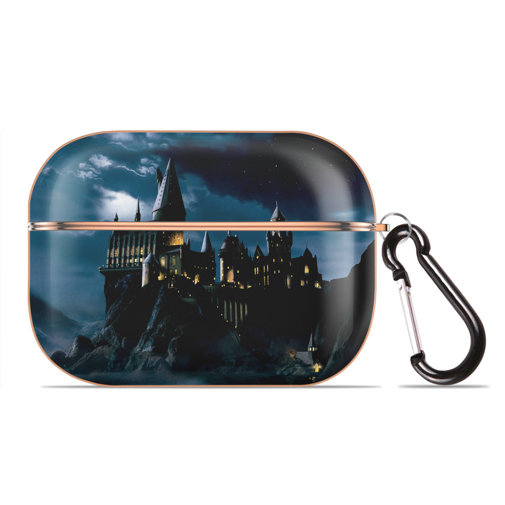 （画像用） Harry Potter ハリー・ポッターシリーズ 【AirPods Pro用】ハードシェル保護ケース｜耐衝撃・防指紋・カラビナ付き商品仕様