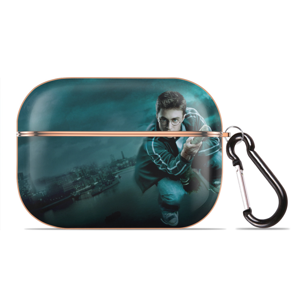 （画像用） Harry Potter ハリー・ポッターシリーズ 【AirPods Pro用】ハードシェル保護ケース｜耐衝撃・防指紋・カラビナ付き商品仕様